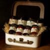 The Scullery Relish Selection | In a small white suitcase